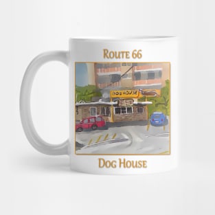 The Dog House on Route 66, in Albuquerque New Mexico Mug